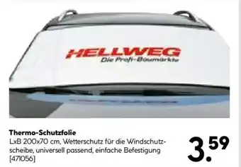 Hellweg Thermo-Schutzfolie Angebot