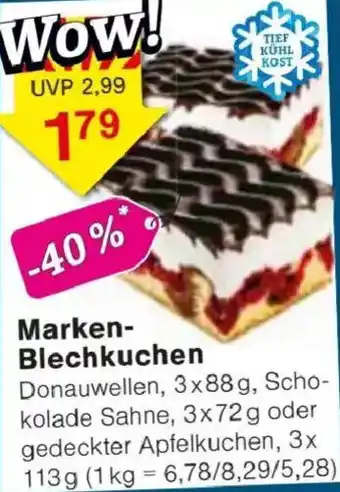 Jawoll Marken- Blechkuchen Angebot