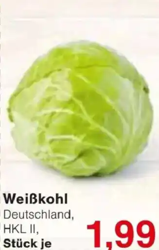 Jawoll Weißkohl Angebot