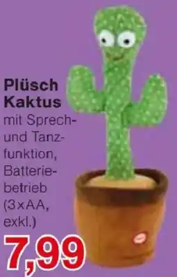 Jawoll Plüsch Kaktus Angebot