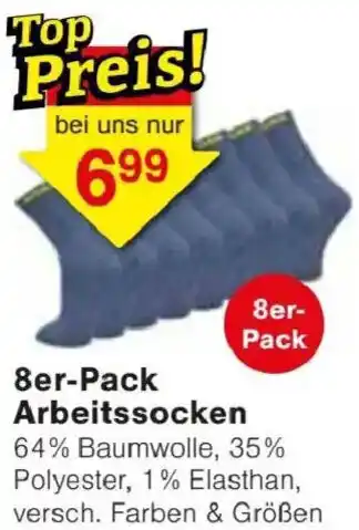 Jawoll 8er-Pack Arbeitssocken Angebot