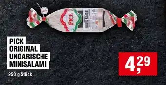 Handelshof PICK ORIGINAL UNGARISCHE MINISALAMI Angebot