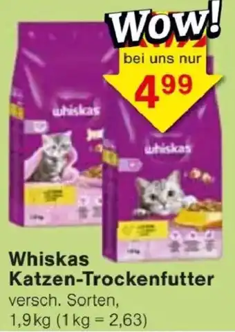 Jawoll Whiskas Katzen-Trockenfutter Angebot