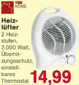 Jawoll TIM HOME Heizlüfter Angebot