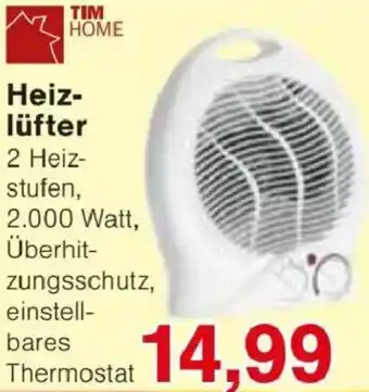 Jawoll TIM HOME Heizlüfter Angebot
