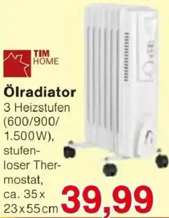 Jawoll TIM HOME Ölradiator Angebot
