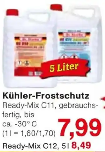 Jawoll Kühler-Frostschutz Angebot