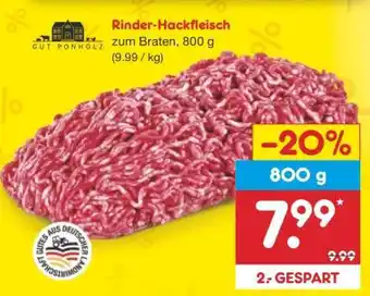 Netto Marken-Discount Rinder-Hackfleisch Angebot