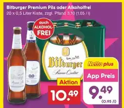 Netto Marken-Discount Bitburger Premium Pils oder Alkoholfrei Angebot