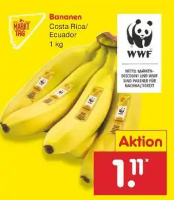 Netto Marken-Discount Bananen Angebot