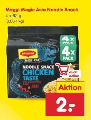 Netto Marken-Discount Maggi Magic Asia Noodle Snack Angebot