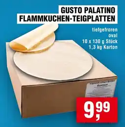 Handelshof GUSTO PALATINO FLAMMKUCHEN-TEIGPLATTEN Angebot