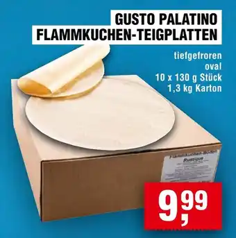 Handelshof GUSTO PALATINO FLAMMKUCHEN-TEIGPLATTEN Angebot