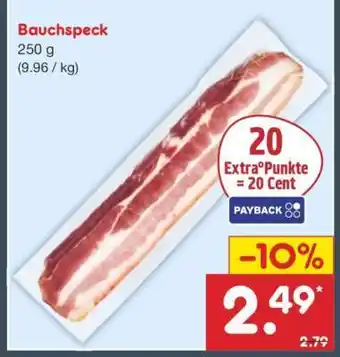 Netto Marken-Discount Bauchspeck Angebot