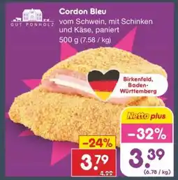 Netto Marken-Discount Cordon bleu Angebot