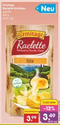 Netto Marken-Discount Ermitage Raclette Scheiben Angebot