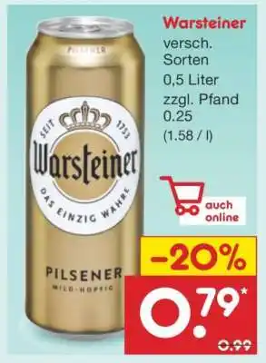 Netto Marken-Discount Warsteiner Angebot