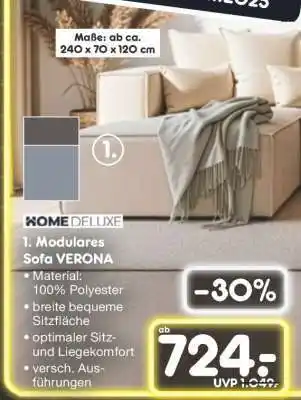 Netto Marken-Discount Modulares Sofa VERONA Angebot