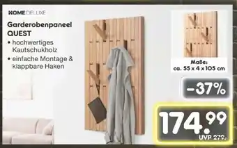 Netto Marken-Discount Garderobenpaneel QUEST Angebot
