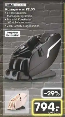 Netto Marken-Discount Massagesessel KELSO Angebot