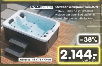 Netto Marken-Discount Outdoor Whirlpool HORIZON Angebot