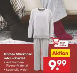 Netto Marken-Discount Damen Strickhose oder -oberteil Angebot