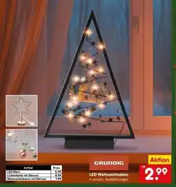 Netto Marken-Discount LED Weihnachtsdeko Angebot