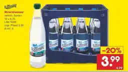 Netto Marken-Discount Bad Kissinger Mineralwasser Angebot