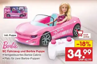 Netto Marken-Discount RC Fahrzeug und Barbie Puppe Angebot