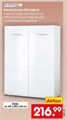 Netto Marken-Discount Schuhschrank GW-Adana Angebot