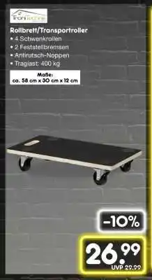 Netto Marken-Discount Rollbrett/Transportroller Angebot