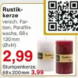 Jawoll Rustikkerze Angebot