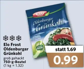 Combi Elo Frost Oldenburger Grünkohl 750g Beutel Angebot