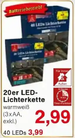 Jawoll 20er LED Lichterkette Angebot