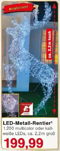 Jawoll LED-Metall-Rentier Angebot