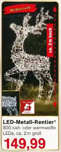 Jawoll LED-Metall-Rentier Angebot