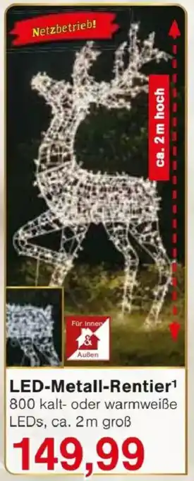 Jawoll LED-Metall-Rentier Angebot