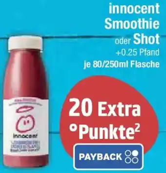 E-Center innocent Smoothie oder Shot Angebot