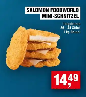 Handelshof SALOMON FOODWORLD MINI-SCHNITZEL Angebot