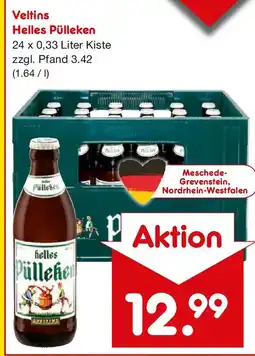 Netto Marken-Discount Veltins Helles Pülleken Angebot