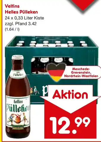 Netto Marken-Discount Veltins Helles Pülleken Angebot