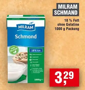 Handelshof MILRAM SCHMAND Angebot
