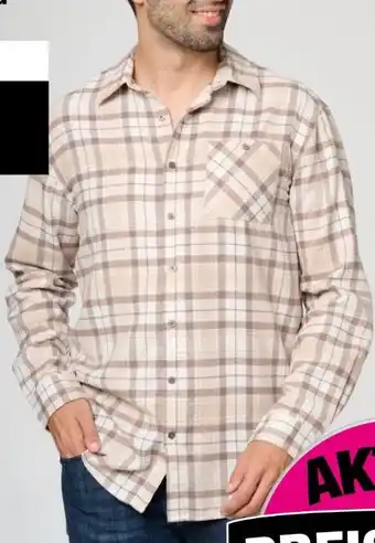 Woolworth Herren Flanellhemd Angebot