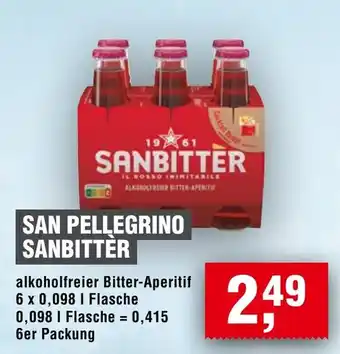 Handelshof SAN PELLEGRINO SANBITTER Angebot