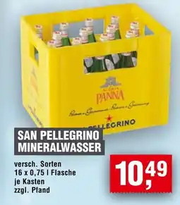Handelshof SAN PELLEGRINO MINERALWASSER Angebot