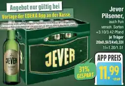E-Center Jever Pilsener Angebot