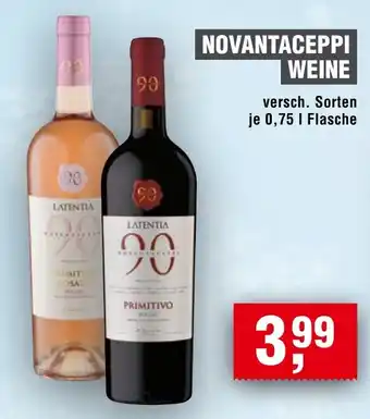 Handelshof NOVANTACEPPI WEINE Angebot