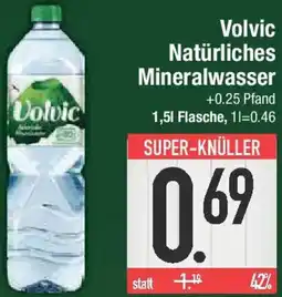 E-Center Volvic Natürliches Mineralwasser Angebot