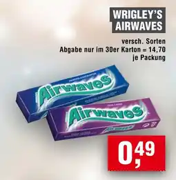 Handelshof WRIGLEY'S AIRWAVES Angebot