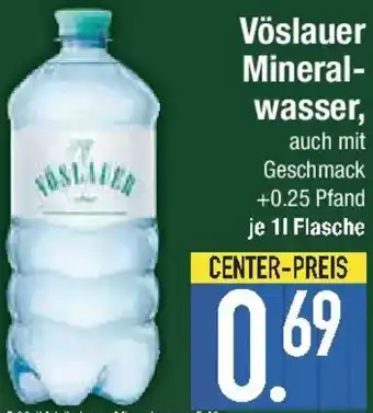 E-Center Vöslauer Mineralwasser Angebot